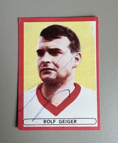 Autogramm paul geiger vfb - geiger,