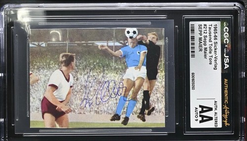 Sepp maier 1965 signed - 1965-66,