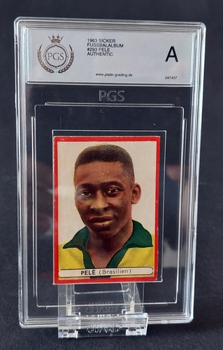 Pele auf sammelbild - pele,